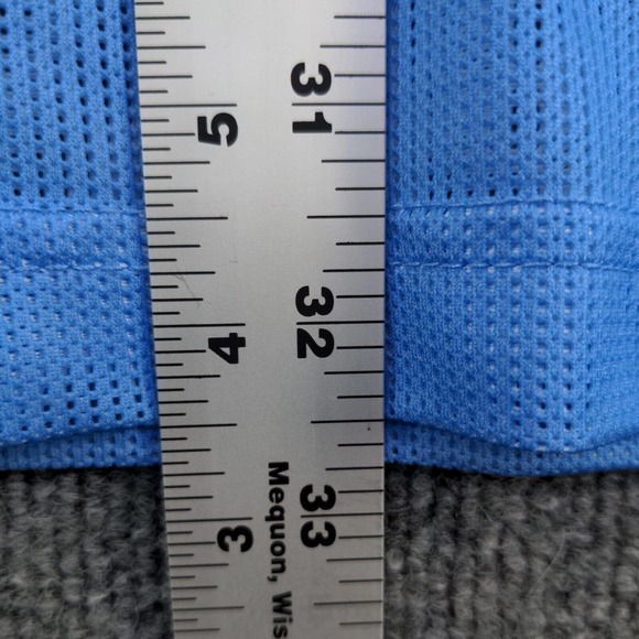 Starter Asphalt Legend Men's Harlem T-Shirt White Blue Ombre 3XL Short Sleeve - Picture 11 of 12